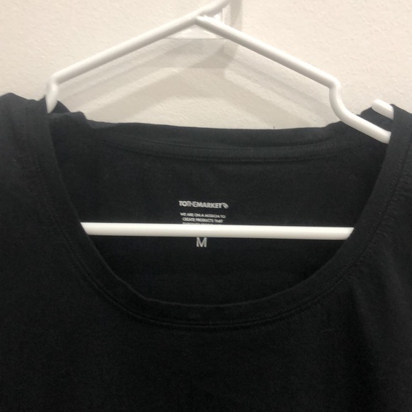 ToTheMarket black half sleeves t shirt - Picture 3 of 5